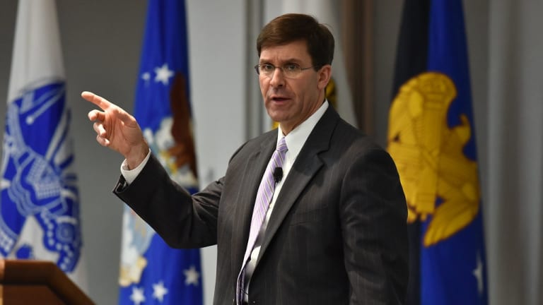 Esper Redirects Funds For Countering Russian Aggression To Pay For Trump’s Wall