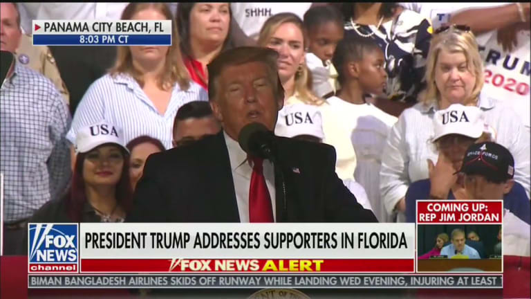 At May Rally, Trump Laughed About Shooting Asylum Seekers At The Border