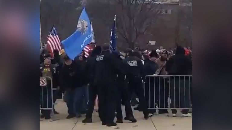 (WATCH) DC Police Opened The Gates From Trump’s Insurrectionists