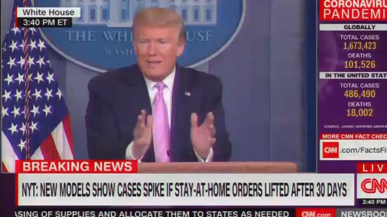 WATCH: Trump Appears To Believe That Coronavirus Is A Bacteria, Not A Virus