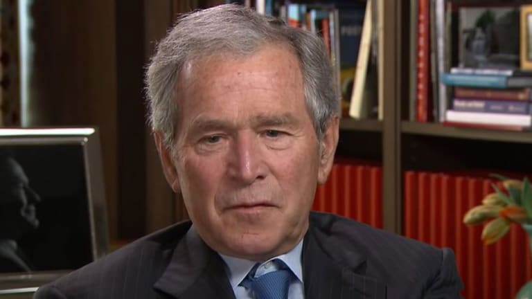 President George W. Bush Condemns “Insurrection” Against U.S. Democracy