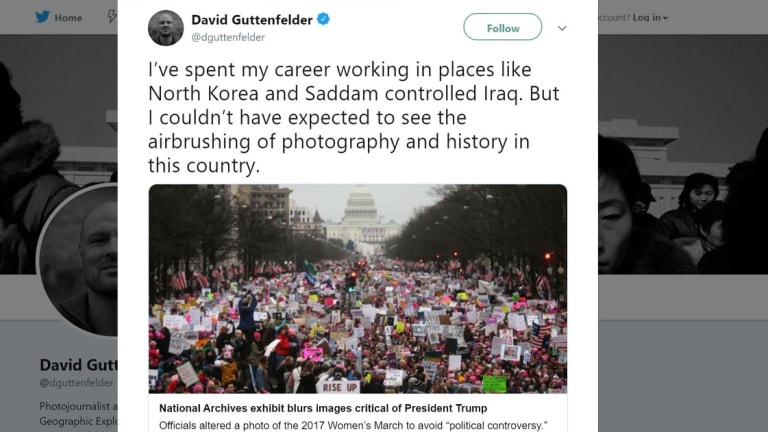 Report: The National Archives Censored Photo Of Historic Value Critical Of Trump