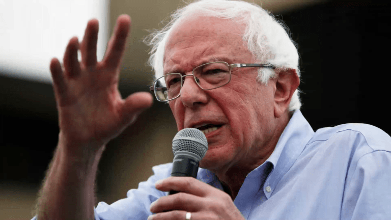 Sanders Takes a Jab at Bezos’ Washington Post