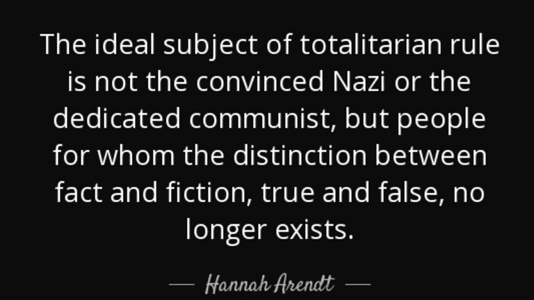 Hannah Arendt On The Origins Of Totalitarianism
