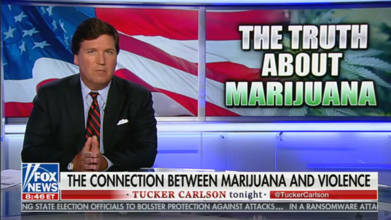 Fox's Tucker Carlson Blames Marijuana Use For Mass Shootings